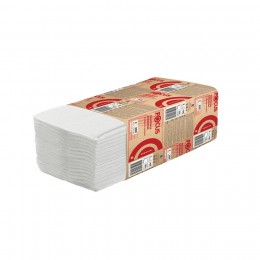 Бумажные полотенца листовые Focus Premium 5069956 Z-сложения 2-слойные 12 пачек по 200 листов