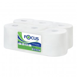 Туалетная бумага в рулонах Focus Eco Jumbo 5050785 12 рулонов по 450 м