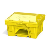 Ящик для песка ветши и реагентов Polimer-Group 250 л с дозатором 