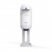 Автоматический дозатор спрей MIRTOO 002TM для антисептика с бесконтактным термометром с поддоном емкость 1100 мл
