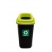 Бак для раздельного сбора мусора зеленая крышка с отверстием
