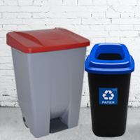 Контейнеры мусорные баки - раздельный сбор мусора