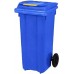 Евроконтейнер для мусора AROTERRA 120 л пластик, зеленый