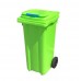 Евроконтейнер для мусора AROTERRA 120 л пластик, зеленый
