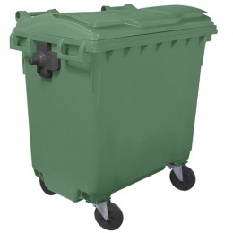 Евроконтейнер для мусора AROTERRA 770 л пластик, зеленый