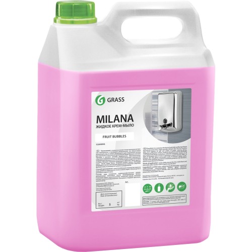 Крем мыло для рук Grass Milana125318 фруктовый 5000 мл