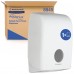 Диспенсер для листовых бумажных полотенец белый Kimberly Clark Professional Aquarius 6945