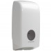 Диспенсер для листовой туалетной бумаги из пластика белый Kimberly Clark Professional Aquarius 6946