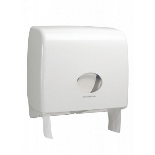 Диспенсер для туалетной бумаги в больших рулонах из пластика белый Kimberly Clark Professional Aquarius Jumbo Non-Stop 6991