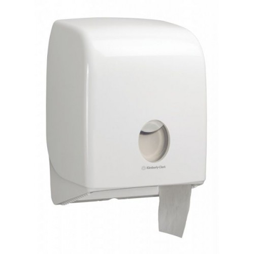 Диспенсер для туалетной бумаги в больших рулонах из пластика белый Kimberly Clark Professional Aquarius mini Jumbo 6958