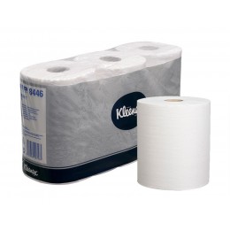 Туалетная бумага рулонная Kimberly-Clark Kleenex 8446 2-слойная 6 рулонов по 72 м