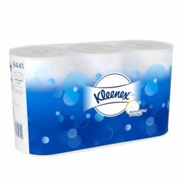 Туалетная бумага рулонная Kimberly-Clark Kleenex 8441 2-слойная 36 рулонов по 72 м