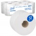 Туалетная бумага рулонная Kimberly-Clark Scott Control 8591 с центральной подачей 2-слойная 12 рулона по 204 м