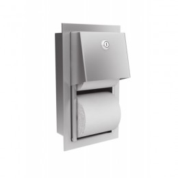 Держатель для бытовой туалетной бумаги Нержавеющая сталь Merida Traditional 0031 Хром (Матовый)