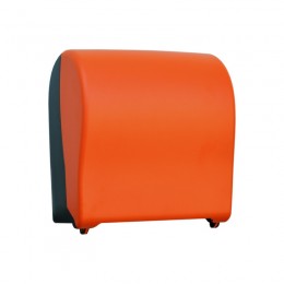 Диспенсер для рулонных бумажных полотенец Пластик ABS Merida Unique Solid Cut Orange Line Spark Maxi CUO352 