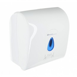 Диспенсер для рулонных бумажных полотенец  Пластик ABS Merida Top CTN302 Белый, Синий