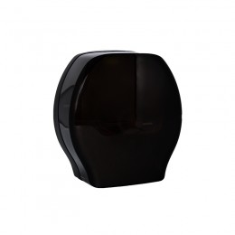 Диспенсер для туалетной бумаги в рулонах Пластик ABS Merida Harmony Black Maxi BHC101 Черный