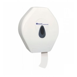 Диспенсер для туалетной бумаги в рулонах Пластик ABS  Merida Top Mega BTS001 Белый (Серый)