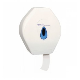 Диспенсер для туалетной бумаги в рулонах Пластик ABS  Merida Top Mega BTN001 Белый (Синий)