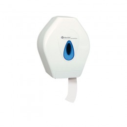 Диспенсер для туалетной бумаги в рулонах Пластик ABS Merida Top Mini BTN201 Белый (Синий)