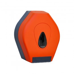 Диспенсер для туалетной бумаги в рулонах Пластик ABS Merida Unique Orange Line Spark BUO251