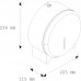 Диспенсер для туалетной бумаги в рулонах Нержавеющая сталь Merida Stella Mini BSM201 Хром (Матовый)
