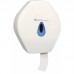 Диспенсер для туалетной бумаги в рулонах Пластик ABS Merida Top Maxi BTN101 Белый (Синий)