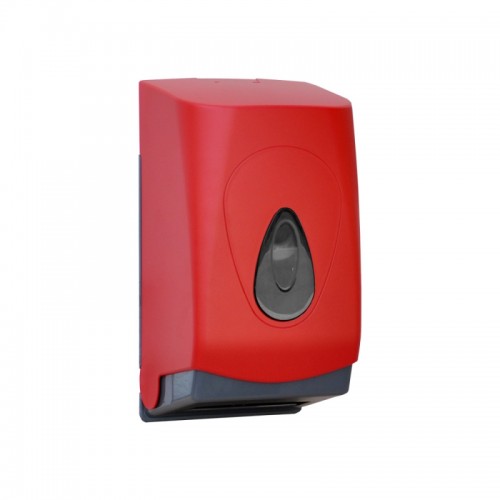 Диспенсер для туалетной бумаги Пластик ABS Merida Unique Red Line Matt BUR401 Красный (Матовый)