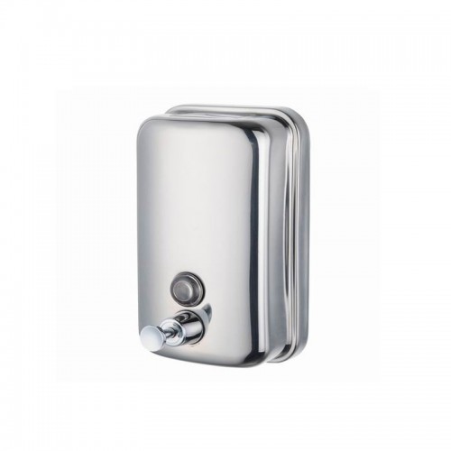 Диспенсер для жидкого мыла Нержавеющая сталь Merida Популярный Mini DQP501 Хром (Блестящий)
