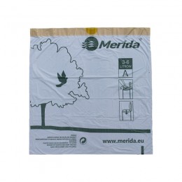 Мешки для мусора Merida TOP WTB001 40 шт по 6 л ароматизированные с ручками для завязки