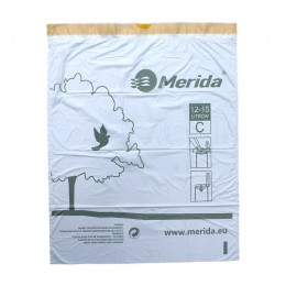 Мешки для мусора Merida TOP WTB201 20 шт по 15 л ароматизированные с ручками для завязки