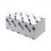 Полотенца бумажные листовые Merida  V-ОПТИМУМ 5000  ПЗР02 (новый артикул ВР1301) V-сложения 1-слойные 20 пачек по 250 листов