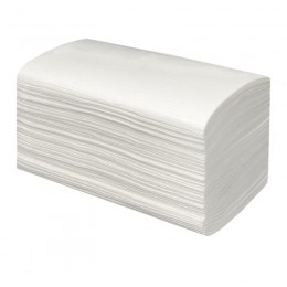 Полотенца бумажные листовые Merida  V-ТОП 4000 BP1401 V-сложения 2-слойные 20 пачек по 200 листов