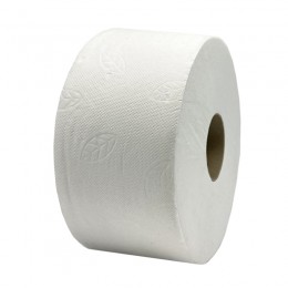 Туалетная бумага рулонная Merida TOP MINI ТВ2501 (ТБТ401) 2-слойная 12 рулонов по 180 метров