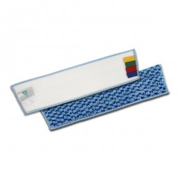 Моп TTS Microsafe, на липучках, микрофибра, 60 см., синий 00000714