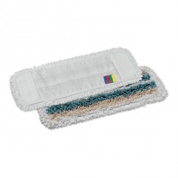 Моп TTS Tris, с кармашками, микрофибра-полиэстер-хлопок, 40 см., белый 00000475