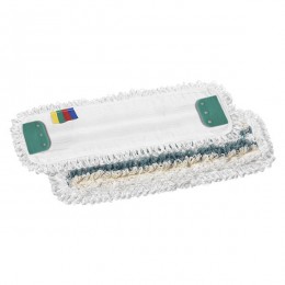 Моп TTS Tris, с держателями, микрофибра-полиэстер-хлопок, 40 см., белый 00000485