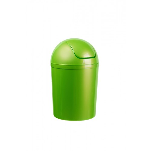 Бак пластиковый для мусора, с качающейся крышкой, объем 5 л. 15 л.