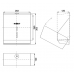 Диспенсер для листовых бумажных полотенец из нержавеющей стали глянцевый NOFER 04005.B