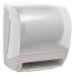 Диспенсер для рулонных бумажных полотенец пластиковый белый автоматический NOFER 04004.2.W