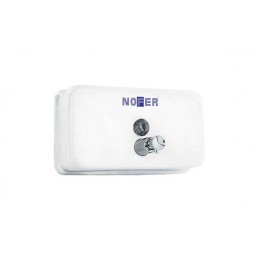 Диспенсер для жидкого мыла настенный белый Nofer 03002.W