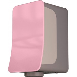 Сушилка для рук из огнеупорного пластика розовая Nofer FUSION 01871.PK