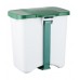 Контейнер мусорный  для раздельного сбора отходов с внутренним разделением на 1, 2 или 3 секции  с педалью и крышкой