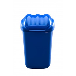 Мусорный контейнер пластиковый для раздельного сбора отходов с плавающей крышкой