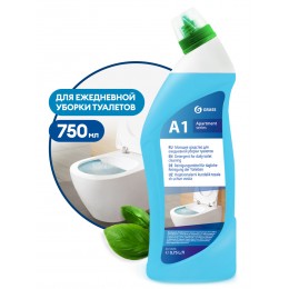 Grass Apartament series А1, 750 мл, 125256 кислотное моющее средство для ежедневной уборки туалетов