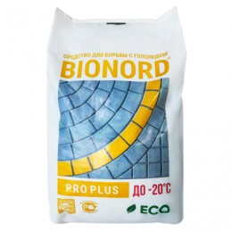 Противогололедный реагент BIONORD PRO PLUS, 23 кг