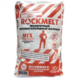 Противогололедный реагент Rockmelt Mix, мешок 20 кг