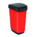  Rotho контейнер для раздельного сбора мусора Rotho Swing TWIST PREMIUM 25 л 50 л с откидной плавающей крышкой цвет красный