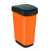  Rotho контейнер для раздельного сбора мусора Swing TWIST PREMIUM 25 л 50 л с откидной плавающей крышкой цвет оранжевый