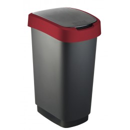 Rotho контейнер для раздельного сбора мусора Rotho Swing TWIST 10 л 25 л 50 л с откидной плавающей крышкой цвет красный